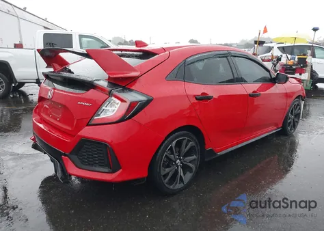 2019 Honda Civic Sport z USA, uszkodzony, nr VIN SHHFK7G45KU212028
